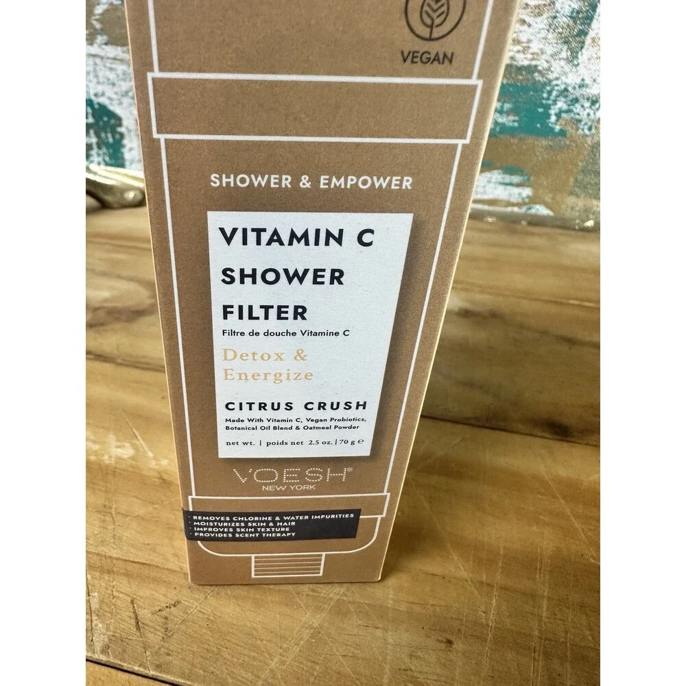 VOESH Vitamin C Shower Filter- Detox & Energize Citrus Crush